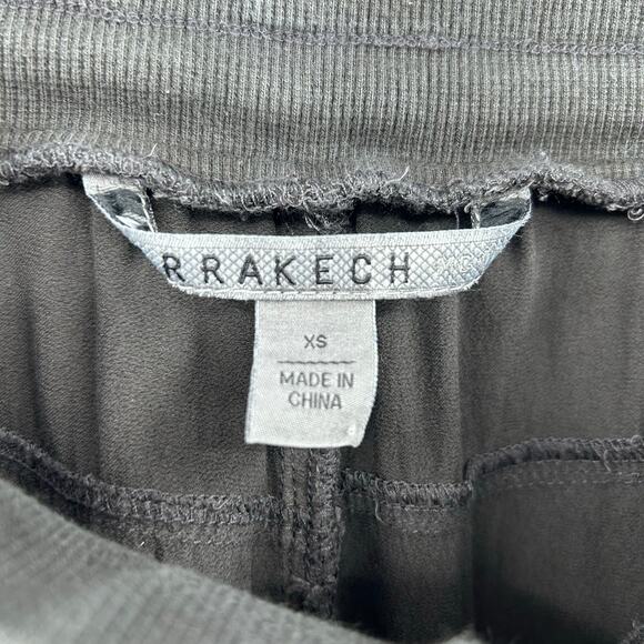 Marrakech Anthropologie Liam Silky High Rise Jogger Pants Charcoal Gray Women XS - Picture 6 of 11